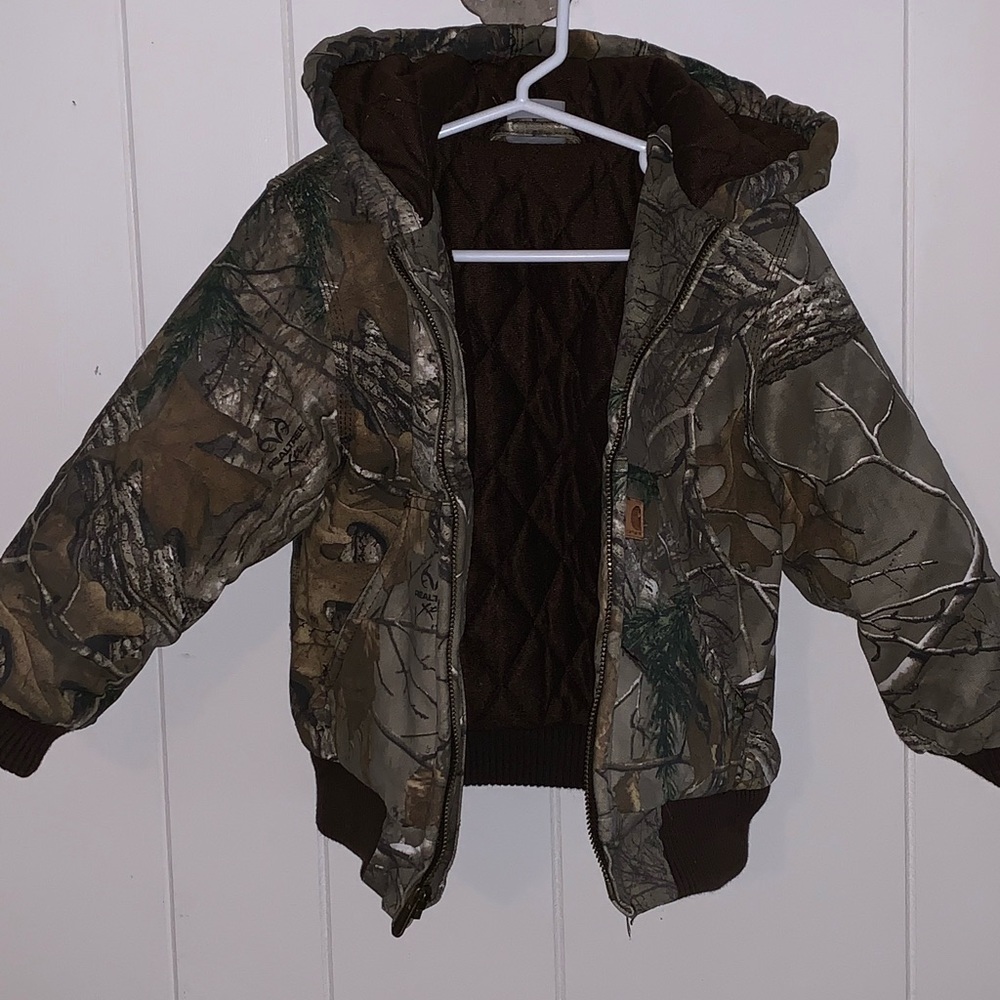 Carhartt boys RealTree jacket